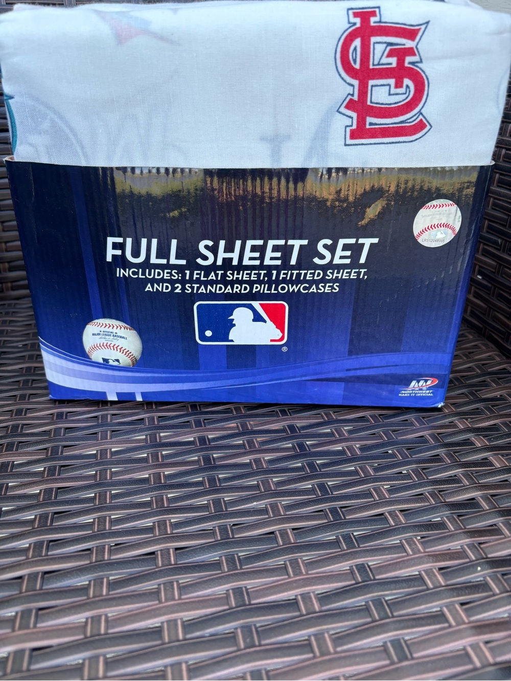 Pottery Barn Teen -MLB “Vintage” full sheet set.
